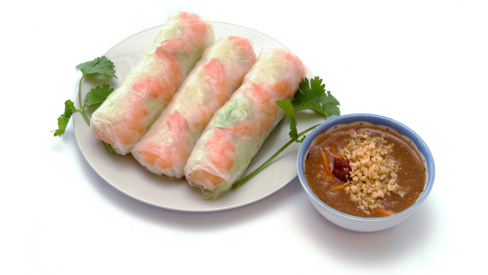 Goi Cuon Vietnamese spring rolls
